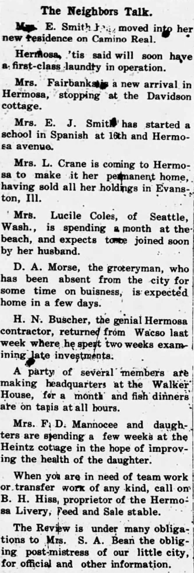 "We Believe In Hermosa"