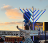 Lighting of Menorah Symbolizes Hope and Freedom